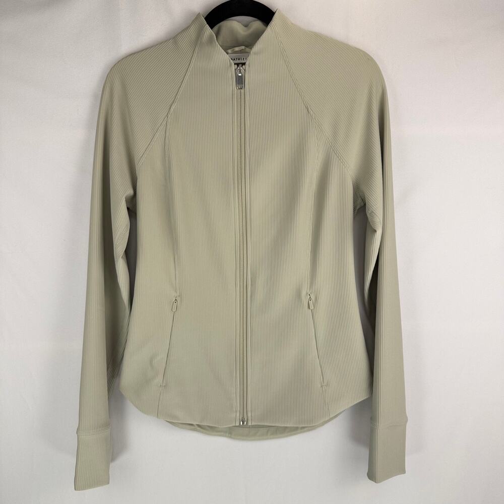 Athleta Salutation Rib Jacket Size M